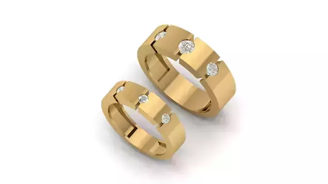 Band couple Ring