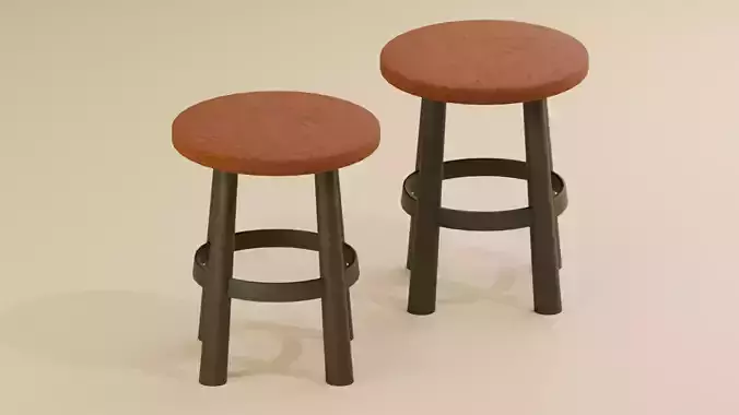 Classic Round Stool