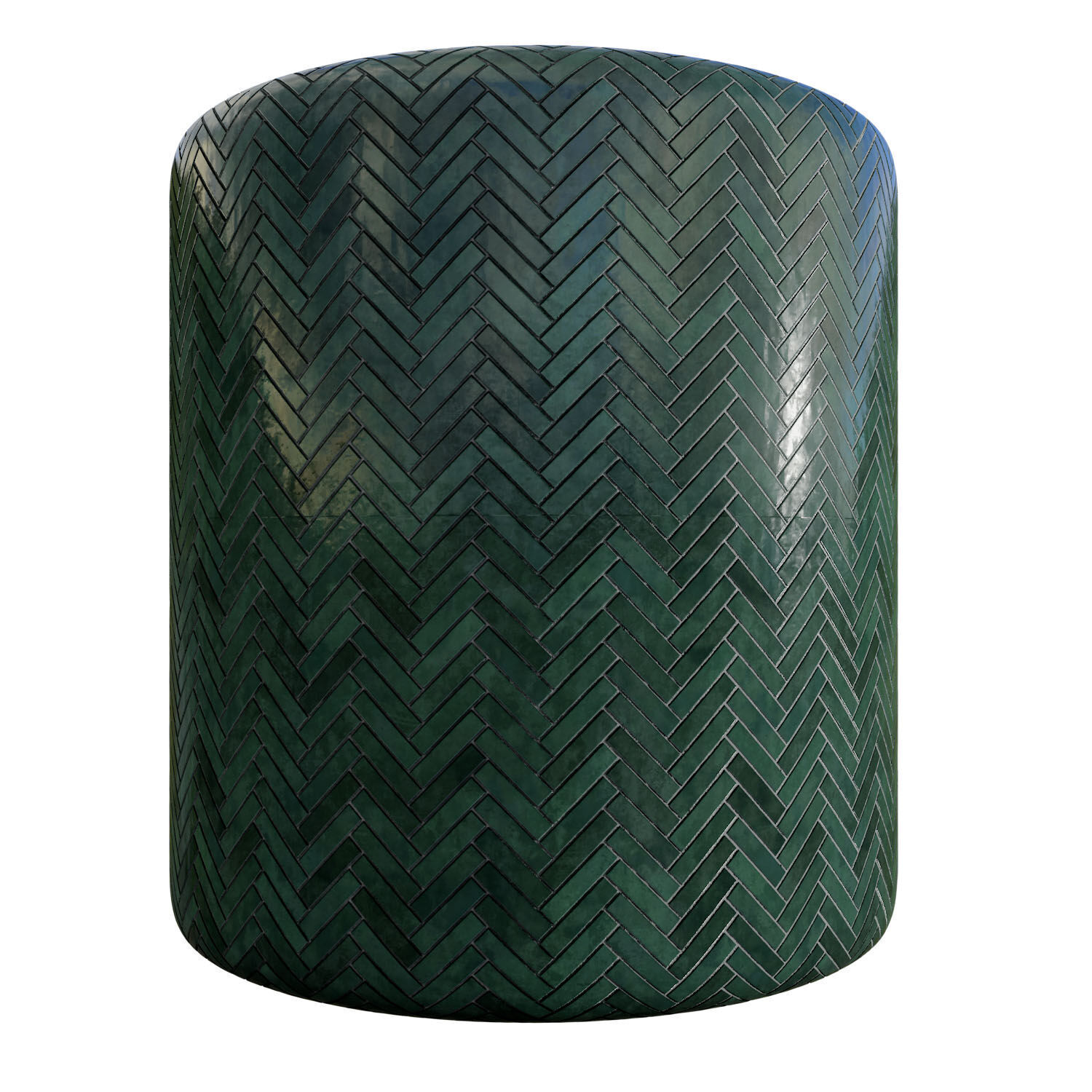 Tile Cloe Ceramic Herringbone - Set 13 Texture_4