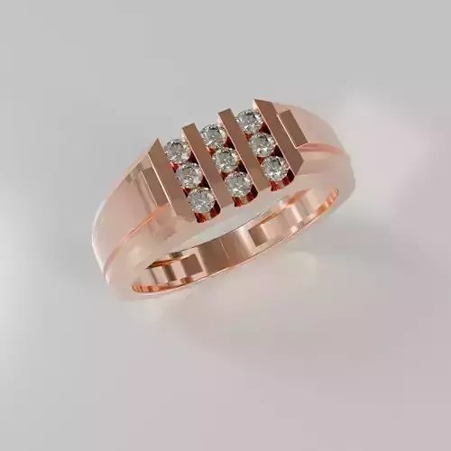 Nine Diamond  Ring Jewelry