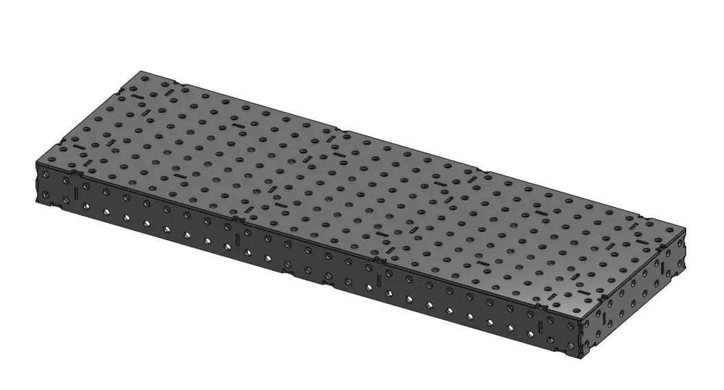 18x54x4in DIY fabrication table 3D model_0