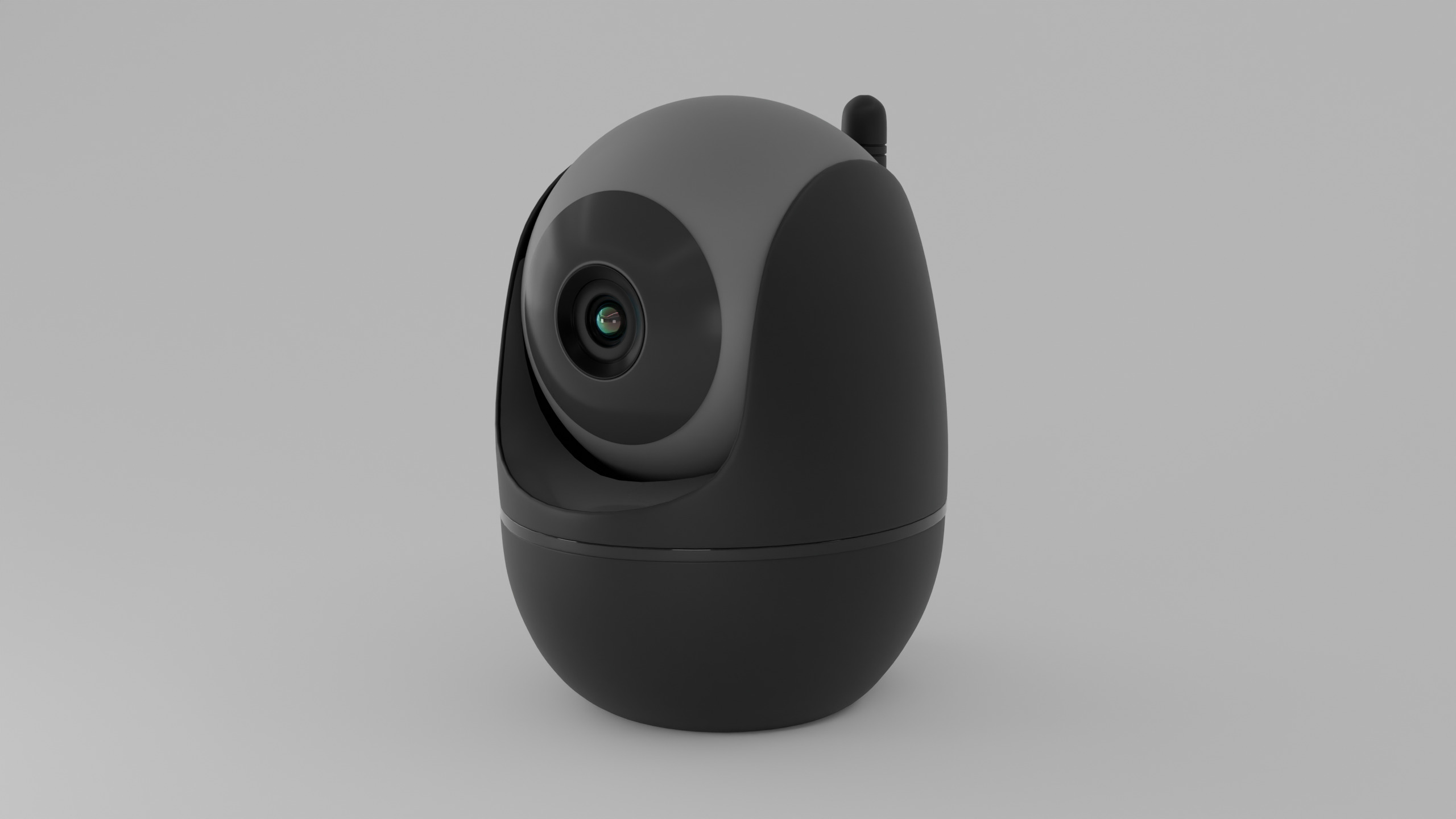 Baby Monitor With Display 3D model_2