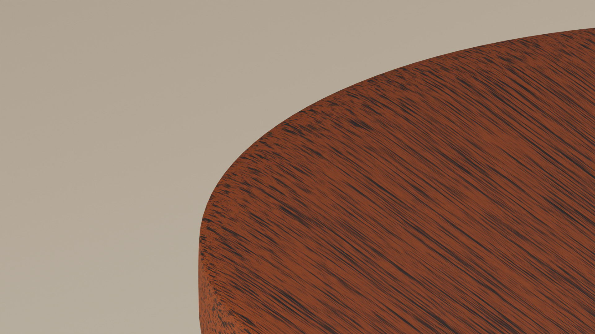 Classic Round Table Low-poly 3D model_7