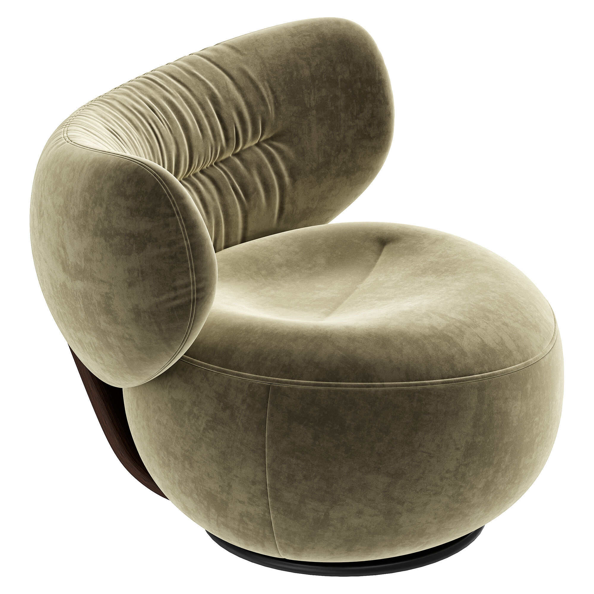 Amelie Armchair 3D model_3