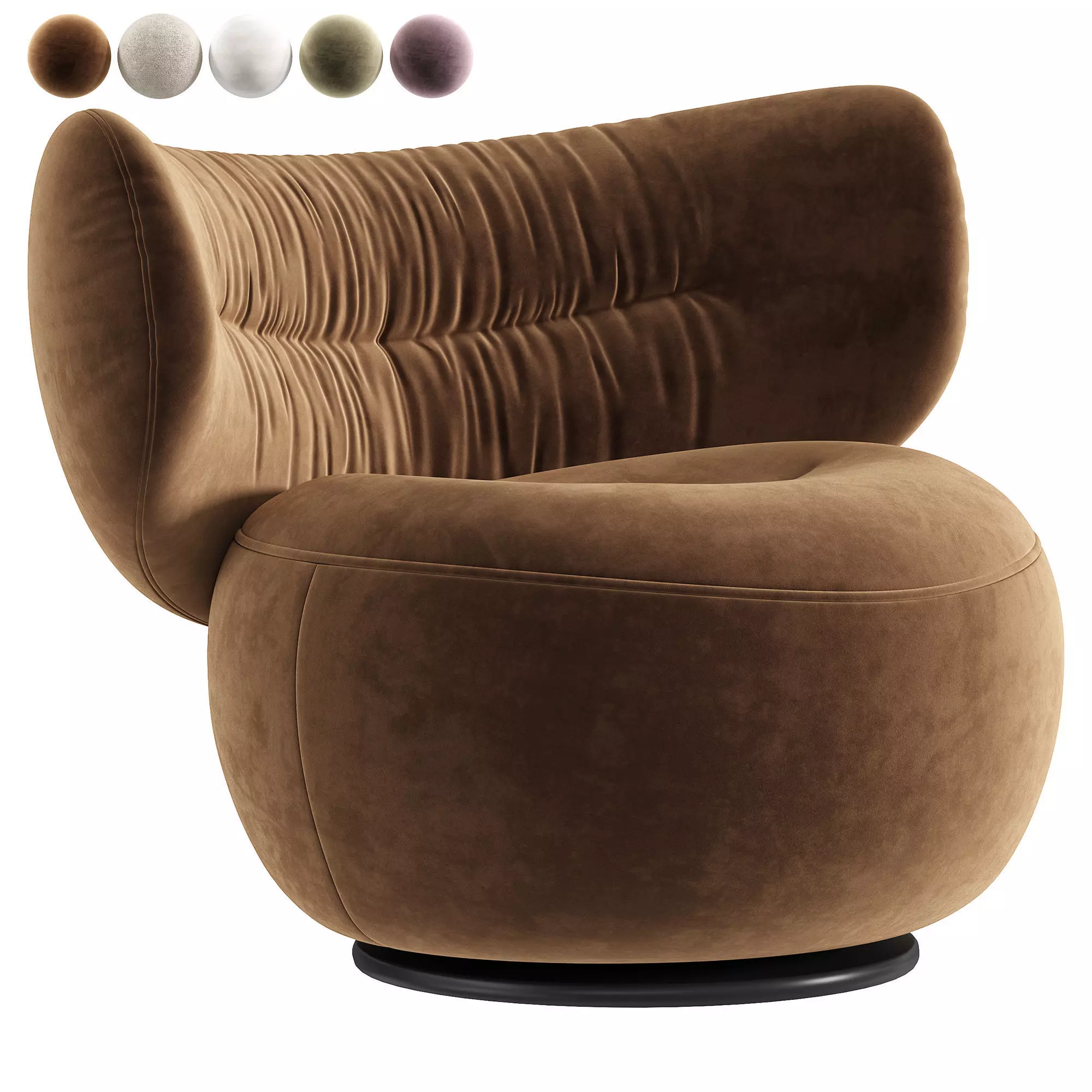 Amelie Armchair 3D model_0