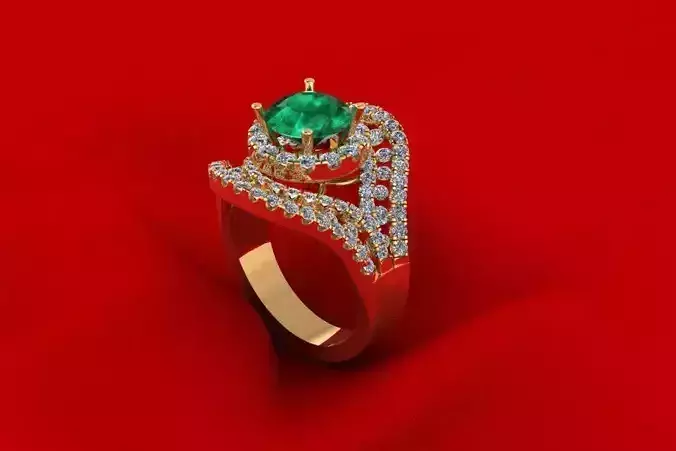 Fashion Woman Wedding Ring TN00189