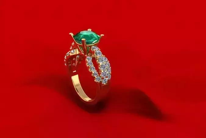 Vintage Woman Ring TH87