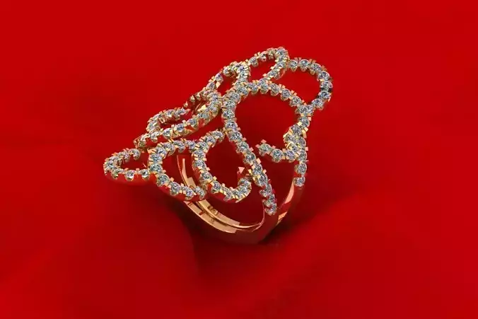 Fashion Rose Woman Ring TH5120