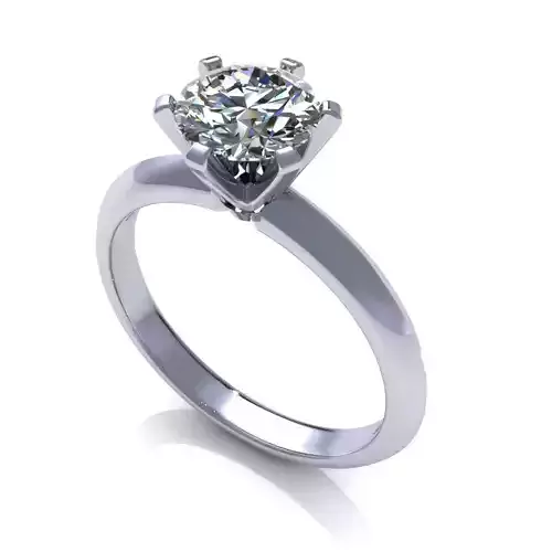 Tiffany Solitaire Diamond Ring R-A0188