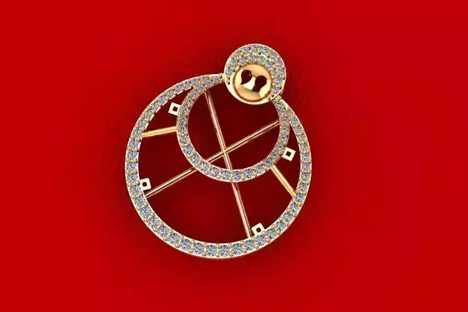 Round Pendant  PPD-102 DIA