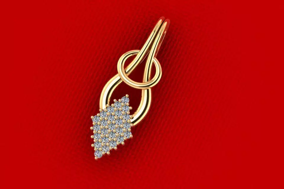 Marquee Diamond Pendant PPD-083 DIA 3D print model