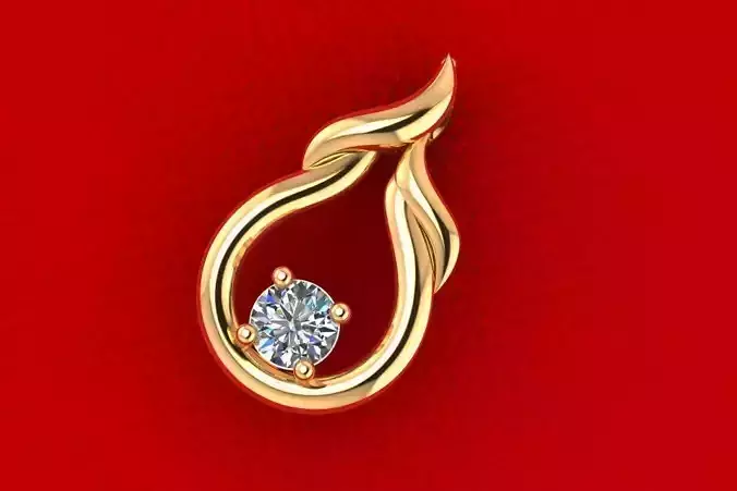 Diamond Pendant PPD-082 DIA