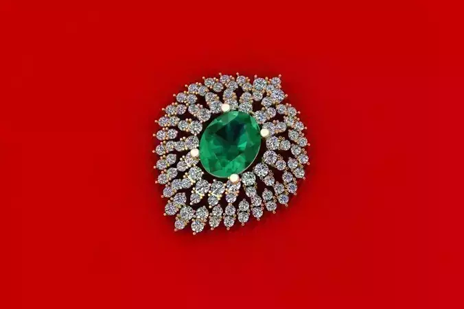 Heart Pendant C3D176P