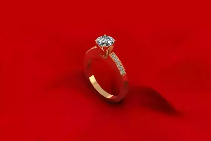 Woman Wedding Ring AICAD093