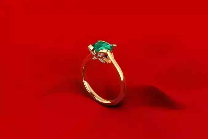 Oval Woman Wedding Ring AICAD081