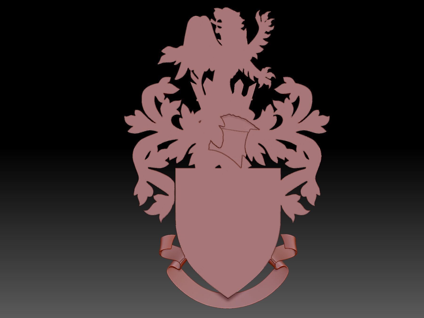 Emblem 3D print model_2