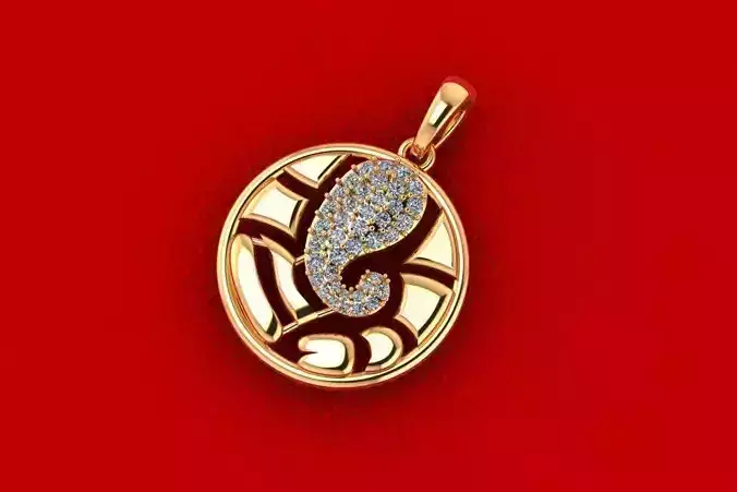 Elephant Diamond Pendant PPD-069-DIA