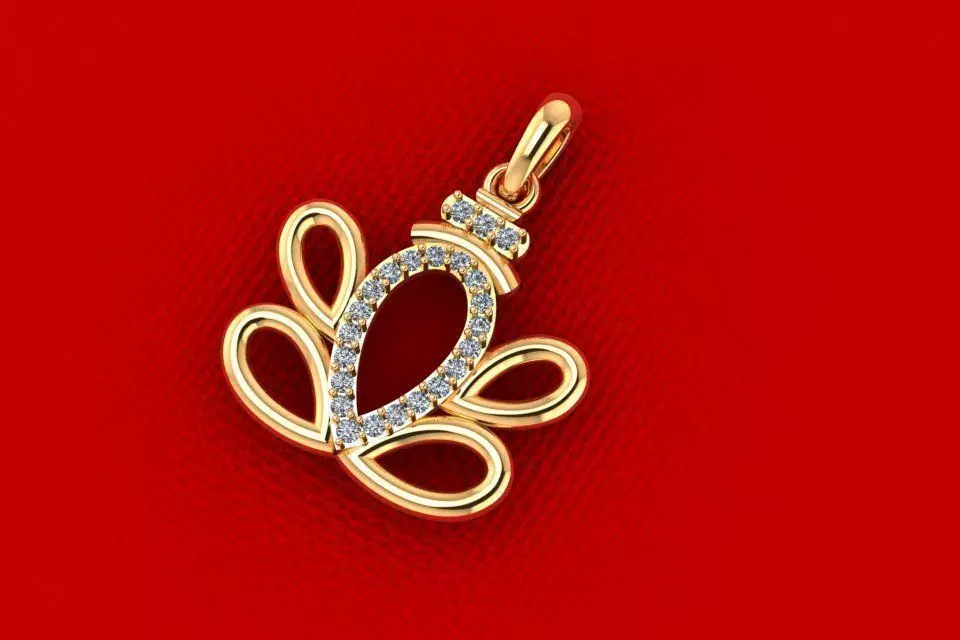 Creative Pendant PPD-067-DIA 3D print model