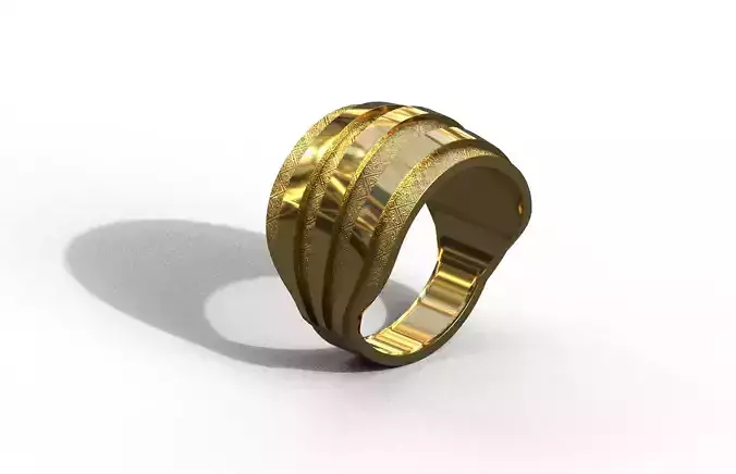 High-Quality 3D Ring Model
