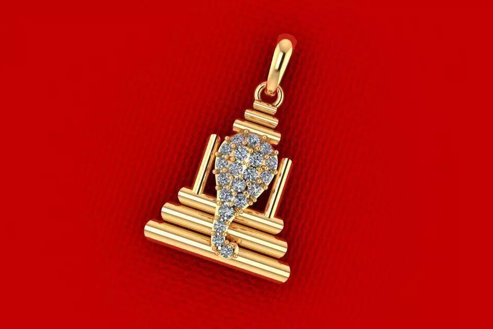 Elephant Kenesk Pendant PPD-059-DIA 3D print model