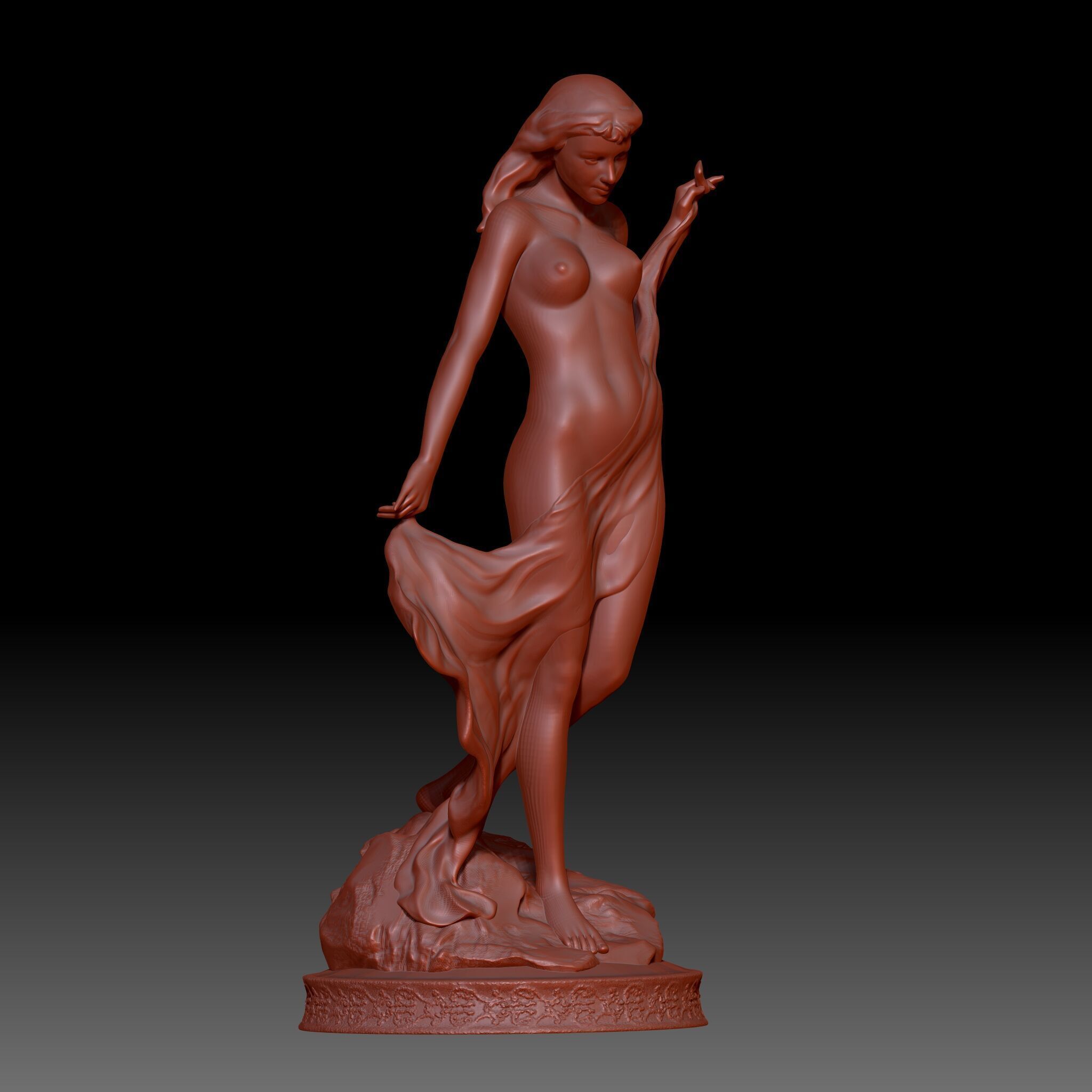 The Bather 3D print model_8