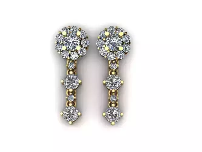 Halo Diamond Earring AI0006E