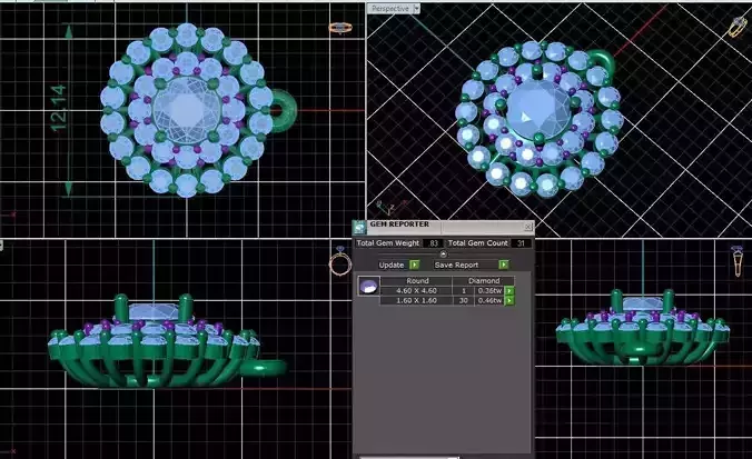Round Pendant AI00012E