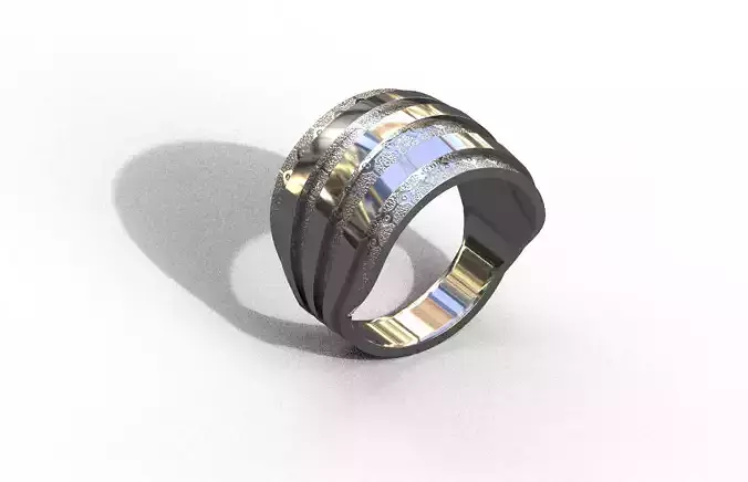 High-Quality 3D Ring Model