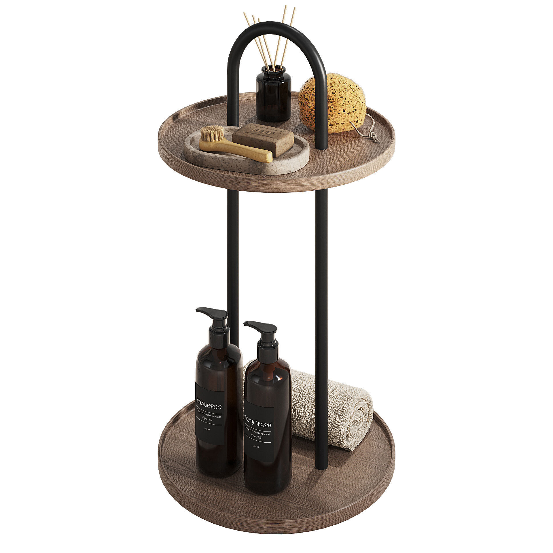 Bathroom Accessories set 3 3D model_1