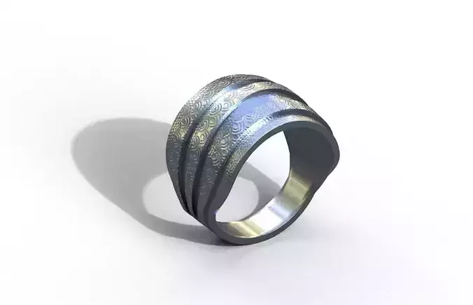 High-Quality 3D Ring Model