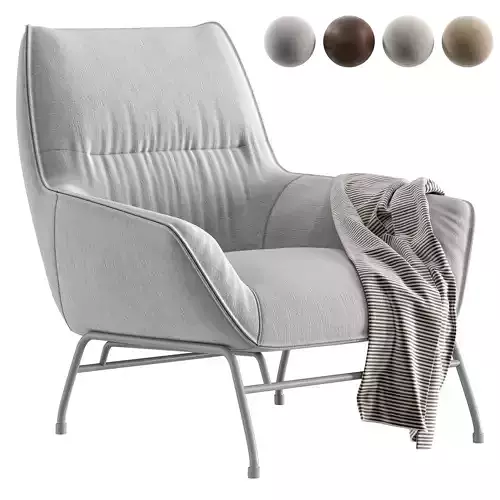 Modern Woven Lounge Chair