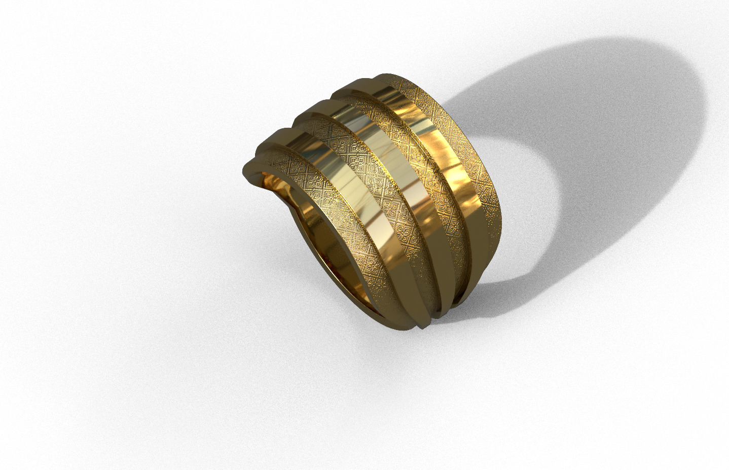 High-Quality 3D Ring Model Pack 6 Low-poly 3D model_5