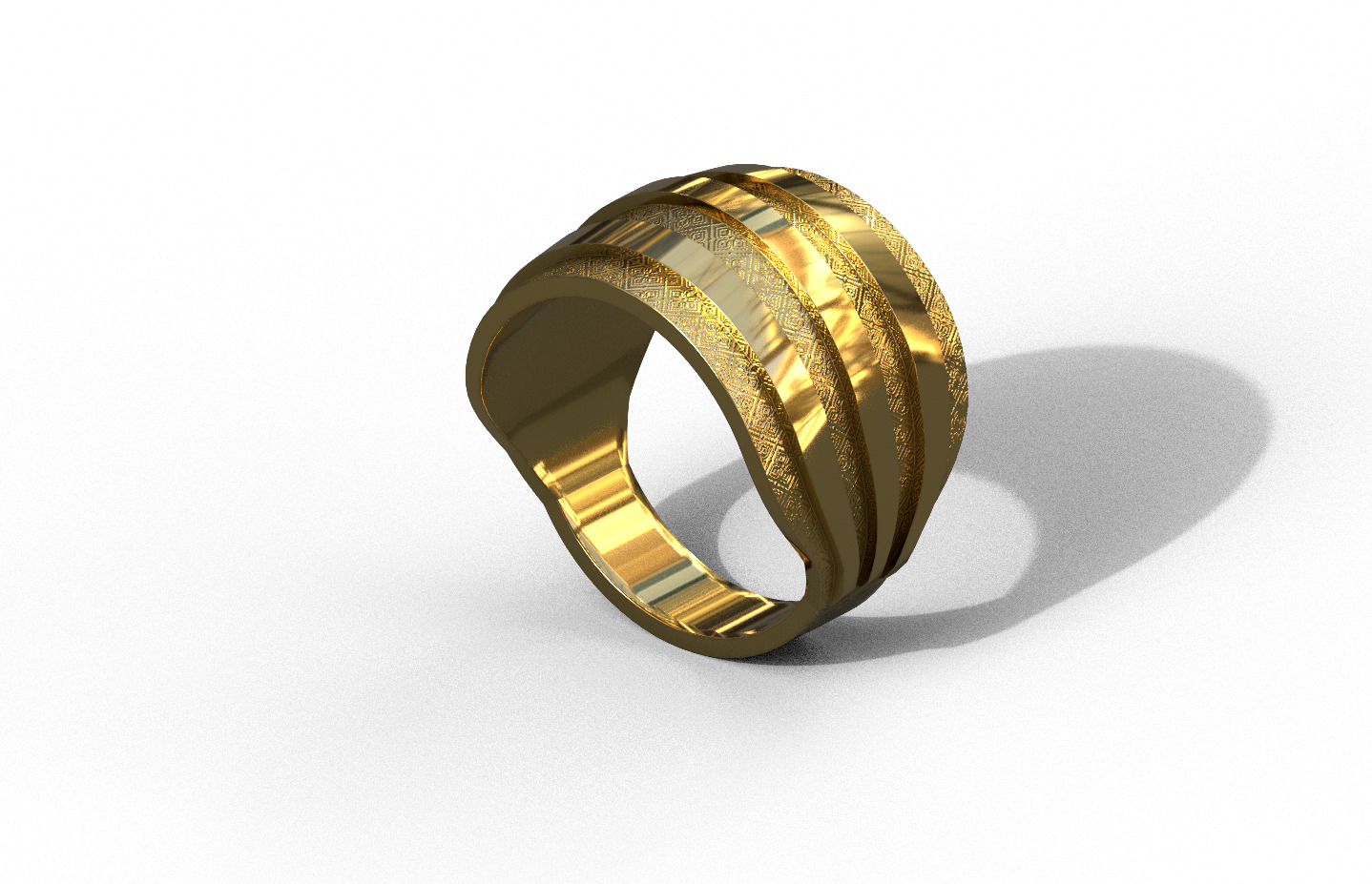 High-Quality 3D Ring Model Pack 6 Low-poly 3D model_3