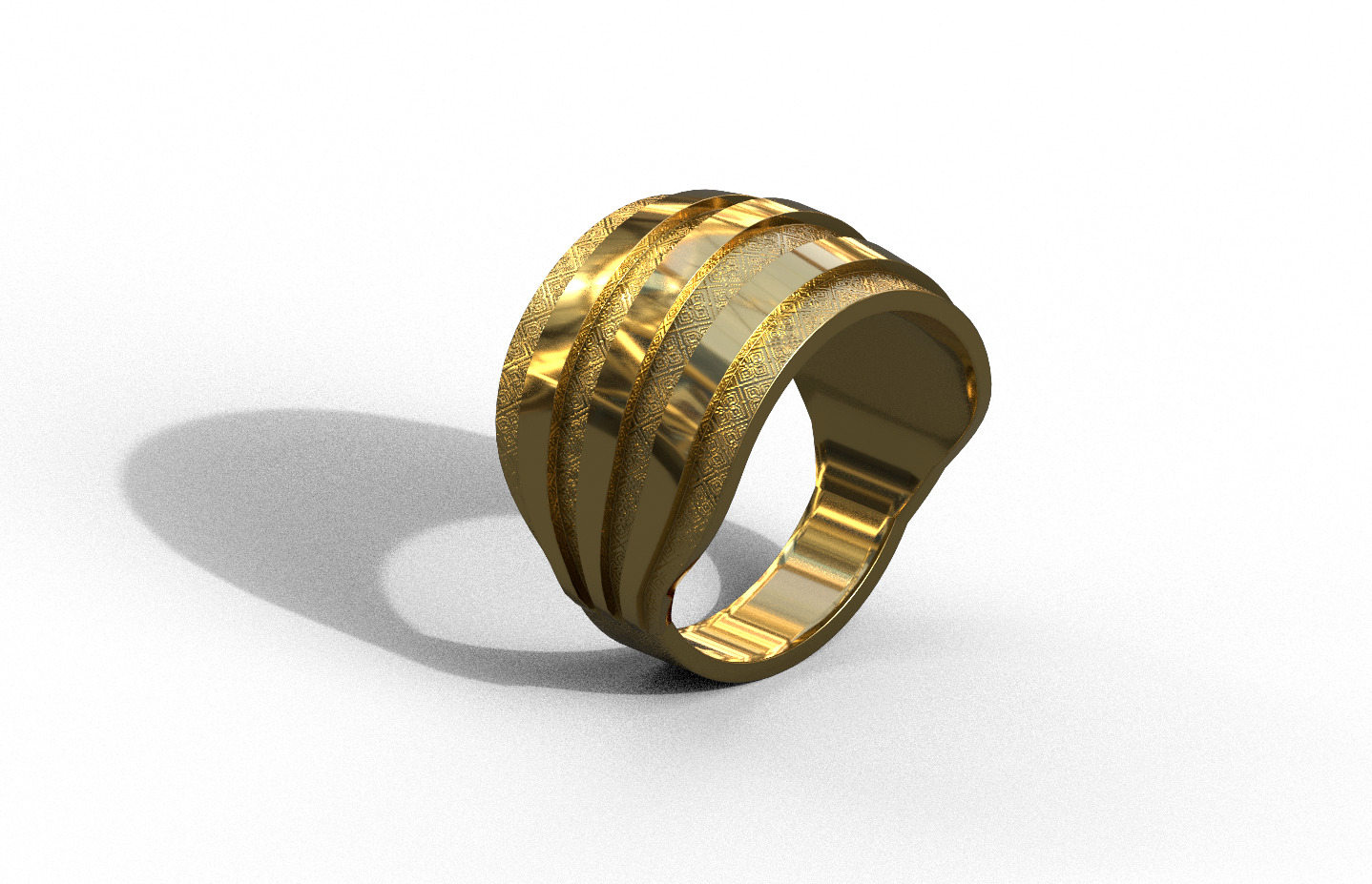 High-Quality 3D Ring Model Pack 6 Low-poly 3D model_1