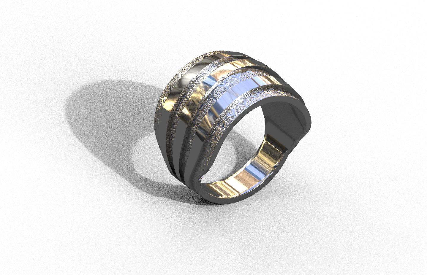 High-Quality 3D Ring Model Pack 6 Low-poly 3D model_6