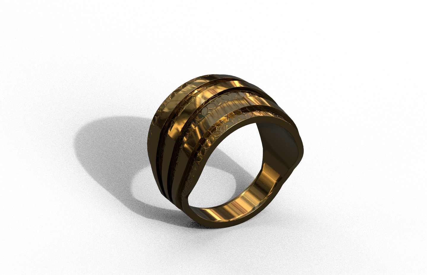 High-Quality 3D Ring Model Pack 6 Low-poly 3D model_16