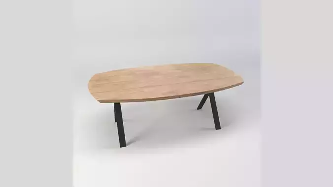 Round Extendable Wooden Dining Table