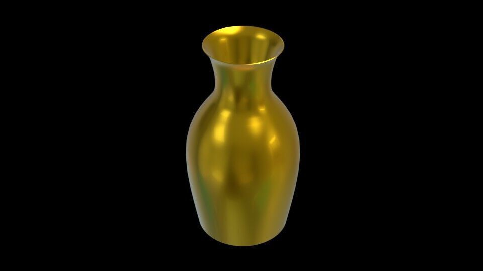 Vase 3D model 3D model_1