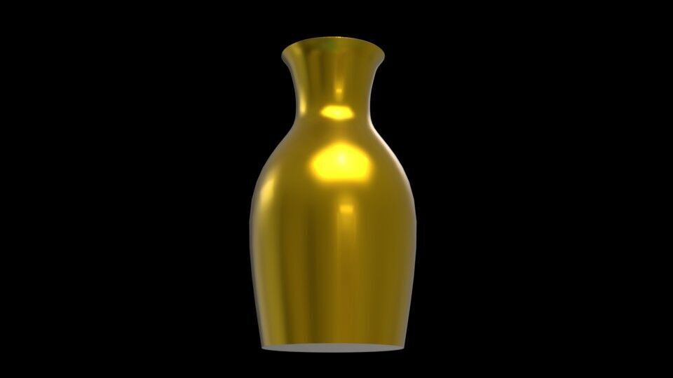 Vase 3D model 3D model_3
