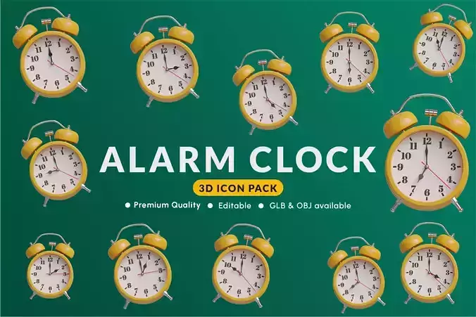 Alarm Clock 3D model