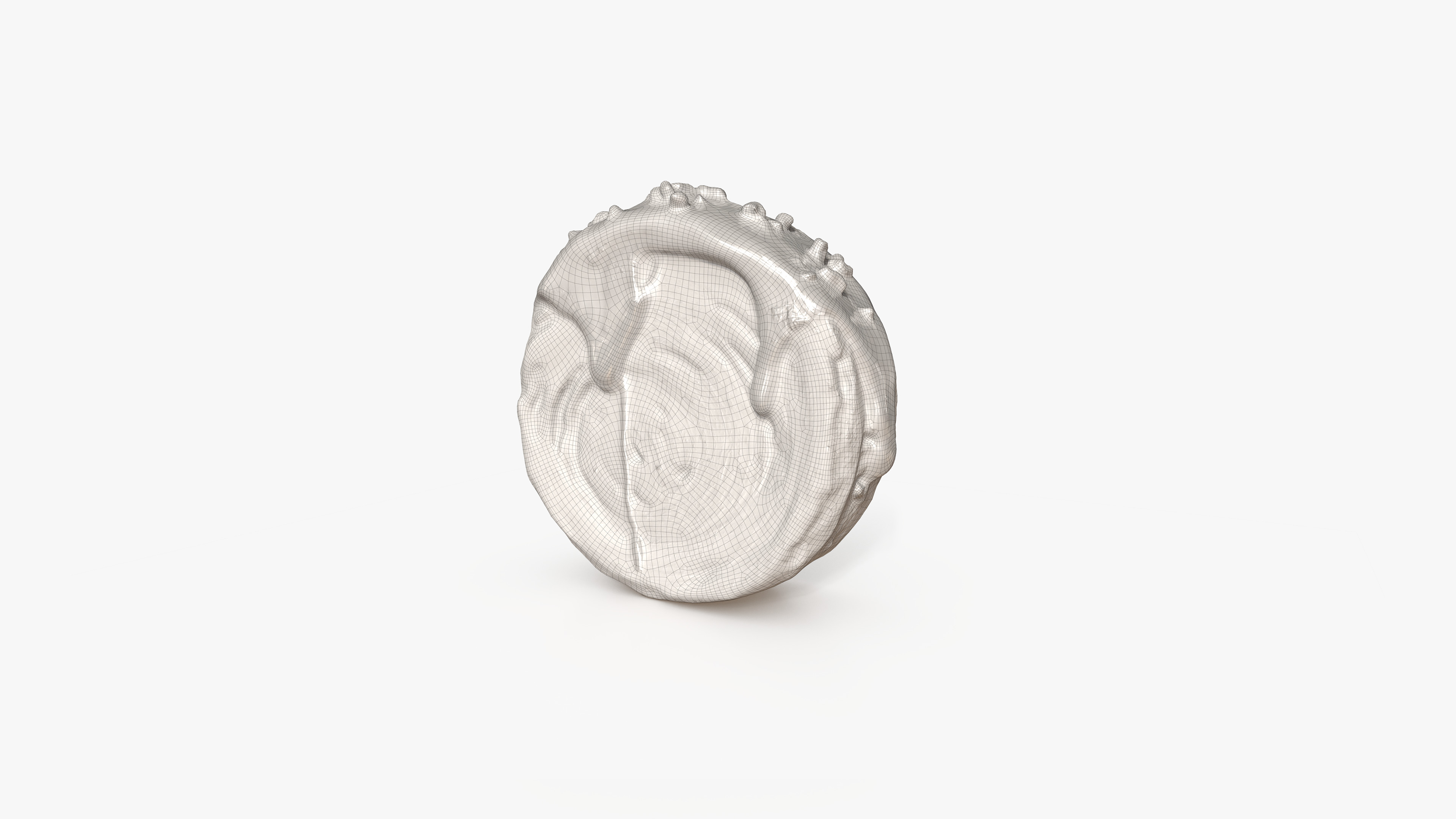 New York Roll Low-poly 3D model_7