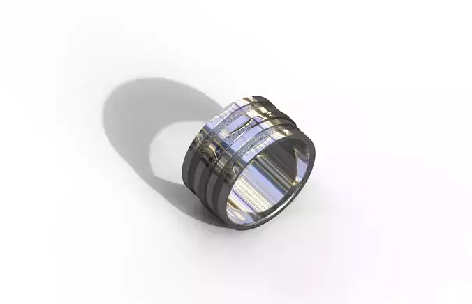 High-Quality 3D Ring Model