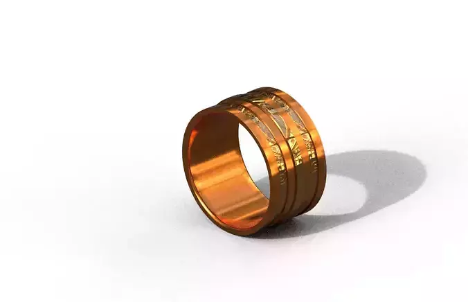 High-Quality 3D Ring Model