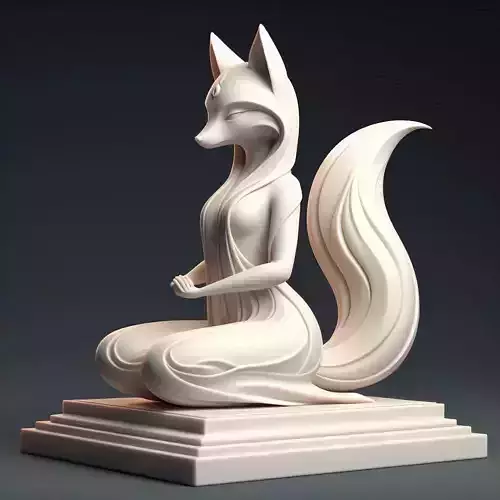 02 Fox Spirit in Pu Song Ling Style