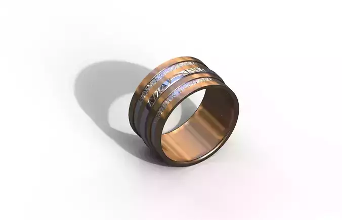 High-Quality 3D Ring Model