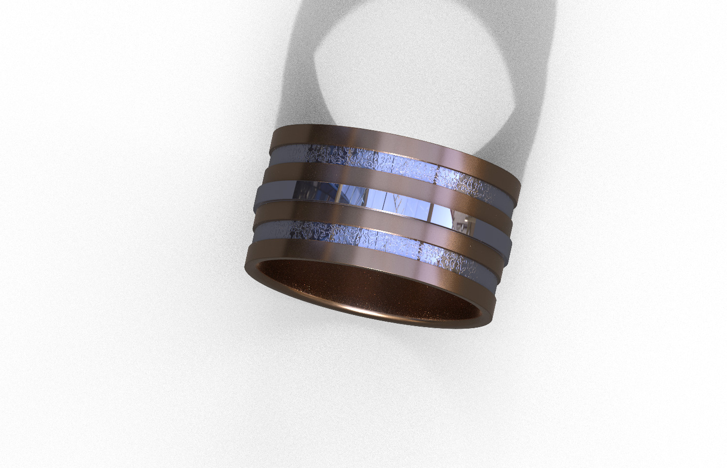 High-Quality 3D Ring Model Low-poly 3D model_4