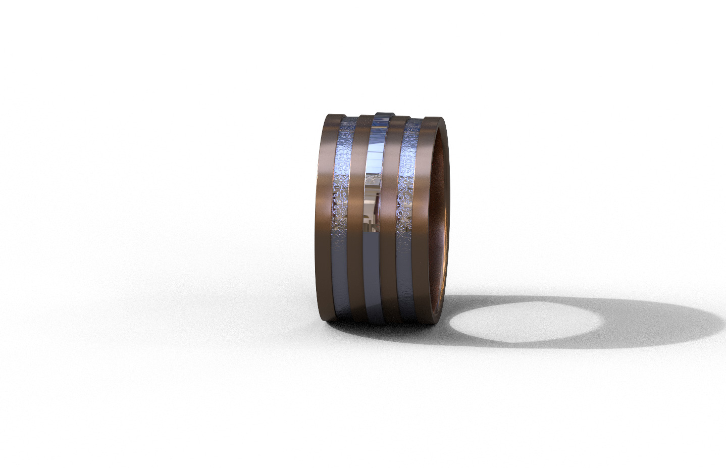 High-Quality 3D Ring Model Low-poly 3D model_3