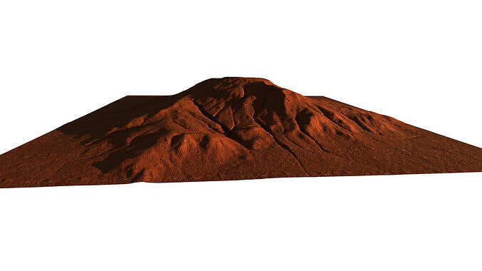 desert terrain pack 01 Low-poly 3D model