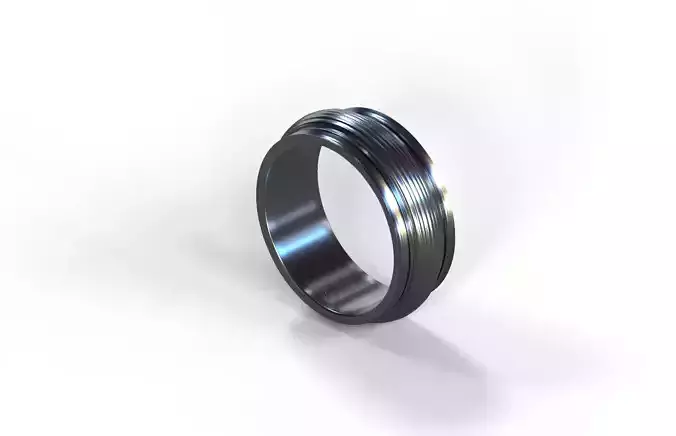 High-Quality 3D Ring Model