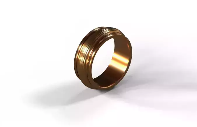 High-Quality 3D Ring Model